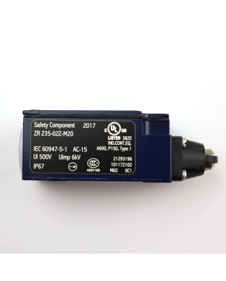 SCHMERSAL Positionsschalter ZR 235-02Z-M20 101172102 OVP