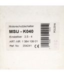 Schiele Motorschutzschalter MSU-K040 136410801 OVP
