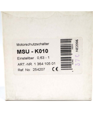 Schiele Motorschutzschalter MSU-K010 136410501 OVP