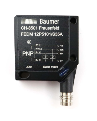 Baumer electric Einweg-Lichtschranke FEDM 12P5101/S35A OVP
