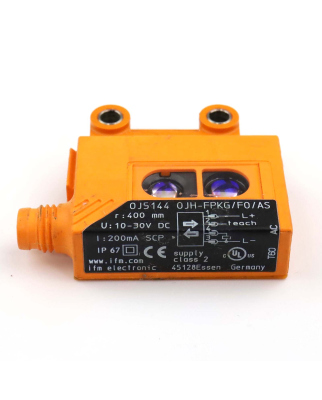 ifm Reflexlichttaster OJ5144 OJH-FPKG/FO/AS GEB
