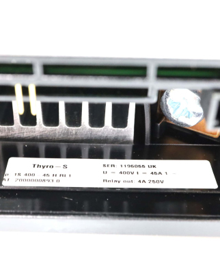 Advanced Energy Thyristor-Leistungssteller THYRO-S 1S 400-45 H RL1 Rev.00 OVP