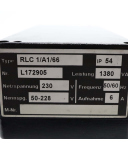 HPL Zuführtechnik Bedienteil RLC 1/A1/66 230V GEB