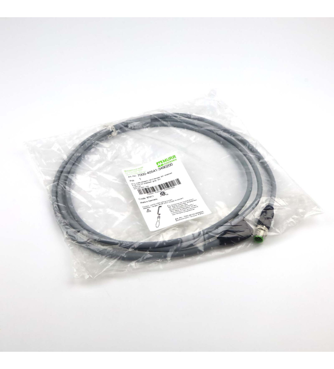 MURR ELEKTRONIK Verbindungskabel M12 St. M12 Bu. 7000-40541-3490200 OVP