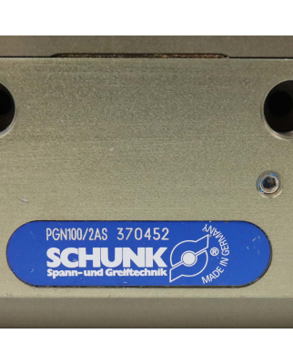 SCHUNK 2-Finger-Parallelgreifer PGN100/2AS 370452 GEB