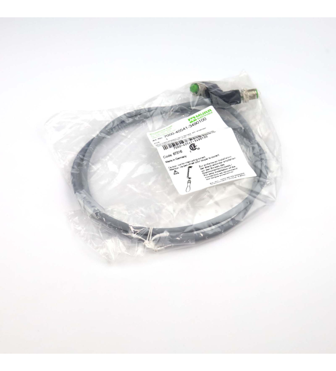 MURR ELEKTRONIK Verbindungskabel M12 St. M12 Bu. 7000-40541-3490100 OVP