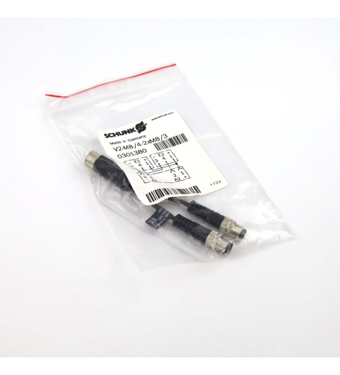 SCHUNK V2-M8-4P-2XM8-3P 0301380 - spares4less | Günstige 