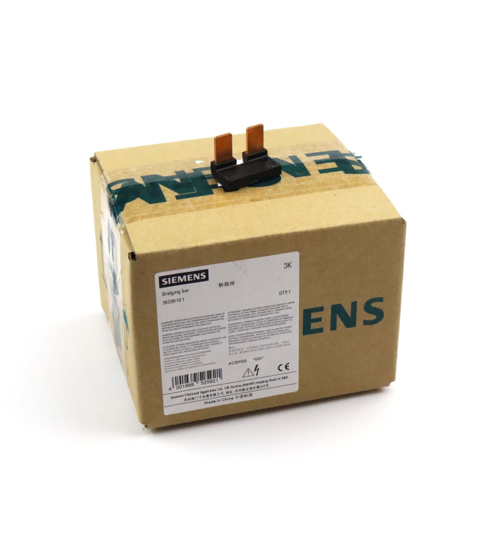 Siemens Verbindungsbrücke 3KD9118-1 OVP