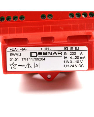 Debnar Aufsteck-Messumformer SWMU 31.51 OVP