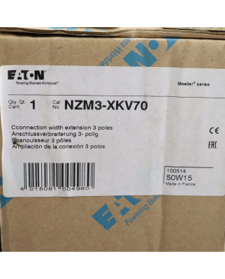 EATON Anschlussverbreiterung NZM3-XKV70 100514 OVP