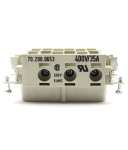 Wieland Buchseneinsatz POW BUS 6 6,0 40 AG 70.200.0653.0 (5Stk.) OVP