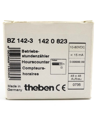 theben Betriebsstundenzähler BZ 142-3 1420823 OVP