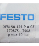 Festo Führungszylinder DFM-50-125-P-A-GF 170875 NOV
