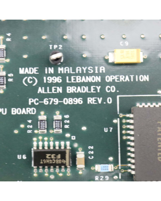 Allen Bradley 1394 Turbo Final Board 1394-019-910 74102-183-11 GEB