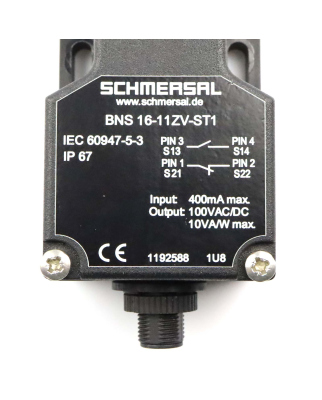 SCHMERSAL Sicherheits-Sensor BNS 16-11ZV-ST1 1192588 GEB