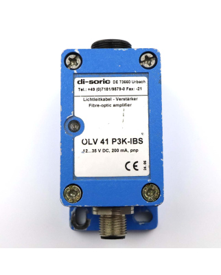 di-soric Glasfaser-Lichtleiter-Verstärker OLV 41 P3K-IBS 201451 GEB