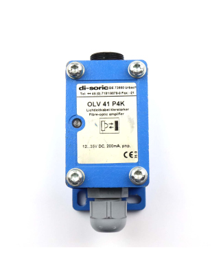 di-soric Glasfaser-Lichtleiter-Verstärker OLV 41 P4K GEB