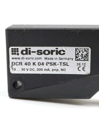 di-soric Induktiver Näherungsschalter DCR 40 K 04 PSK-TSL GEB