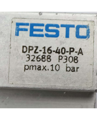 Festo Doppelkolbenzylinder DPZ-16-40-P-A 32688 GEB