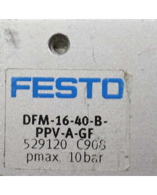 Festo Führungszylinder DFM-16-40-B-PPV-A-GF 529120 GEB