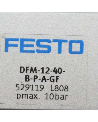 Festo Führungszylinder DFM-12-40-B-P-A-GF 529119 GEB