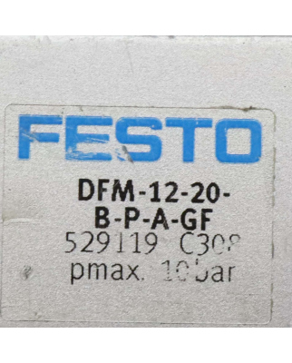 Festo Führungszylinder DFM-12-20-B-P-A-GF 529119 GEB