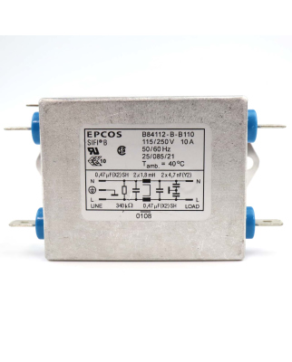 EPCOS Netzfilter B84112-B-B110 115/250V GEB