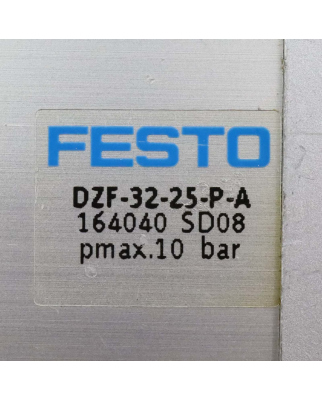 Festo Flachzylinder DZF-32-25-P-A 164040 GEB