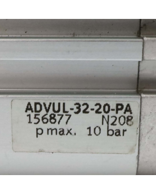 Festo Kompaktzylinder ADVUL-32-20-P-A 156877 GEB