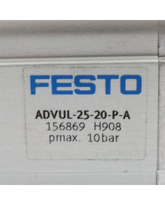 Festo Kompaktzylinder ADVUL-25-20-P-A 156869 GEB