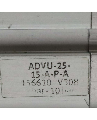 Festo Kompaktzylinder ADVU-25-15-A-P-A 156610 GEB