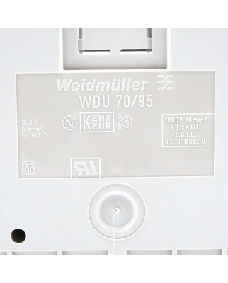 Weidmüller Reihenklemme WDU 70/95 BL 1024680000 NOV