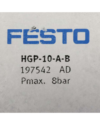 Festo Parallelgreifer HGP-10-A-B 197542 GEB