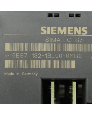 Simatic S7 ET200L 6ES7 132-1BL00-0XB0 GEB