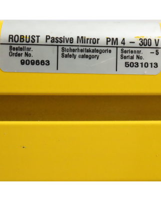 Leuze Passiver Umlenkspiegel PM4-300V 909663 GEB