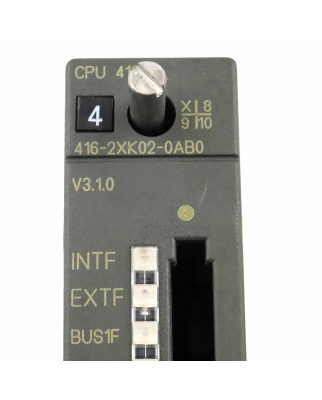Simatic S7 CPU416-2 6ES7 416-2XK02-0AB0 HW:07/FW:V3.1.0 GEB