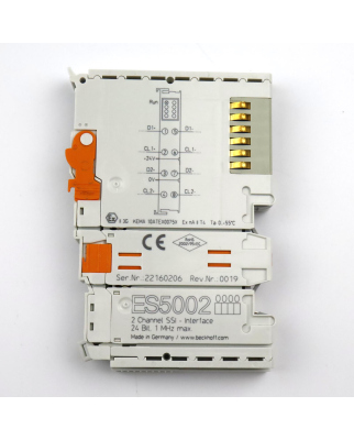 Beckhoff EtherCAT-Klemme ES5002 GEB