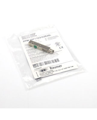Baumer electric Induktiver Sensor IFFM 08P1703/O2S35L OVP