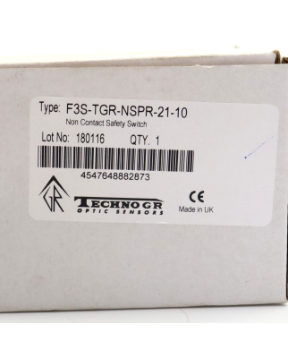 TECHNOGR/Omron Sicherheitsschalter F3S-TGR-NSPR-21-10 OVP