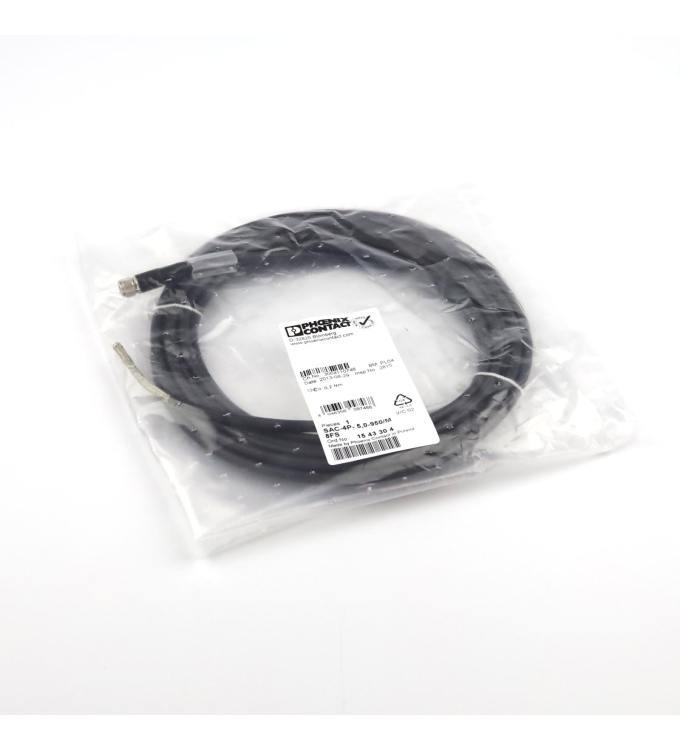 Phoenix Contact Bussystemkabel SAC-4P- 5,0-950/M 8FS 1543304 OVP