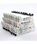 Allen Bradley Relaissockel 700-HLS1Z24 Ser.A + Einzelrelais 700-TBR24 (9Stk) GEB