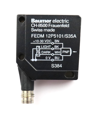 Baumer electric Einweg-Lichtschranke FEDM 12P5101/S35A NOV