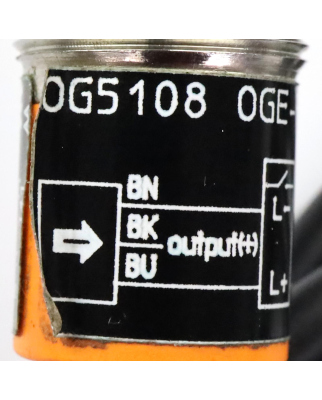 ifm Einweglichtschranke Empfänger OG5108 OGE-FPKG/V4A GEB