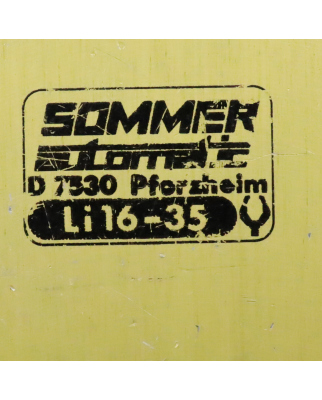 Sommer automatic Linearzylinder LI16-35 GEB