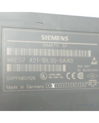Simatic S7-400 SM421 6ES7 421-1BL00-0AA0 GEB