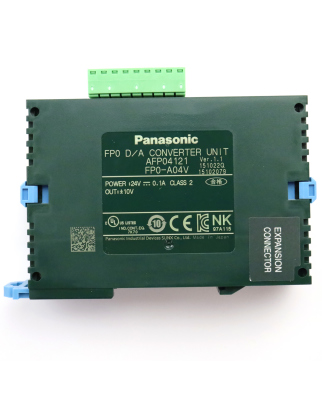 Panasonic Converter Unit FP0-A04V AFP04121 OVP