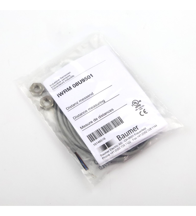 Baumer electric Induktiver Sensor IWRM 08U9501 10146516 OVP
