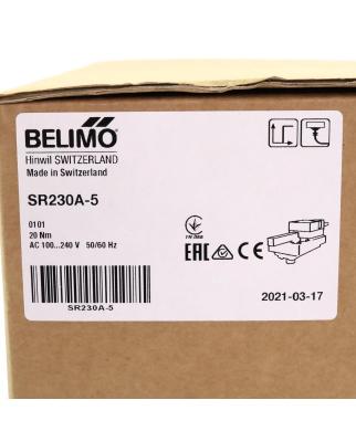 Belimo Ventilantrieb SR230A-5 OVP