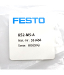 Festo Kupplungsstecker KS2-M5-A 531658 (2Stk.) OVP