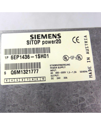 Simatic SITOP power 20 6EP1436-1SH01 GEB